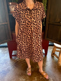 Cheetah Print Dress 🤎