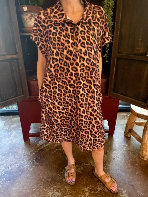Cheetah Dress