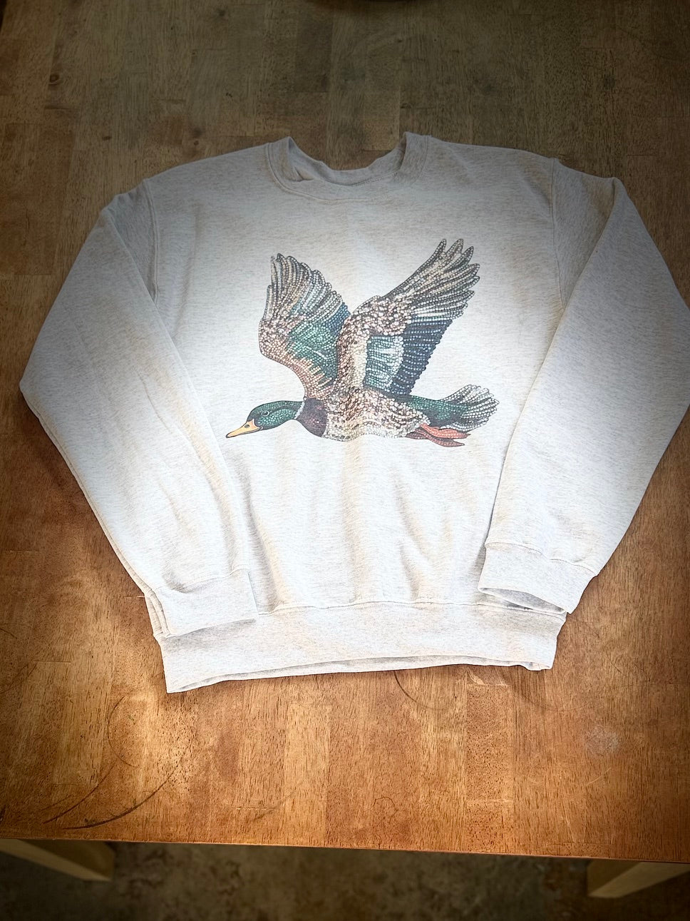 Bedazzled Duck Sweatshirt 🦆🩶