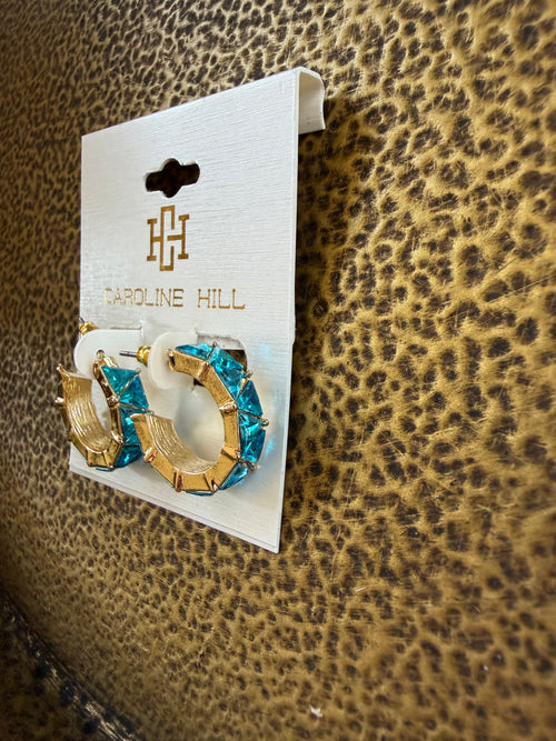 Blue Stone Earrings