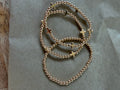 Gold Cross Bracelet Set