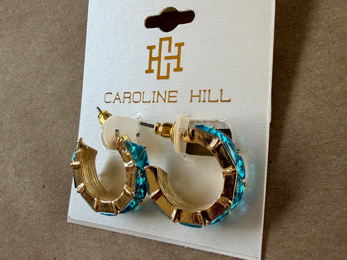 Blue Stone Earrings