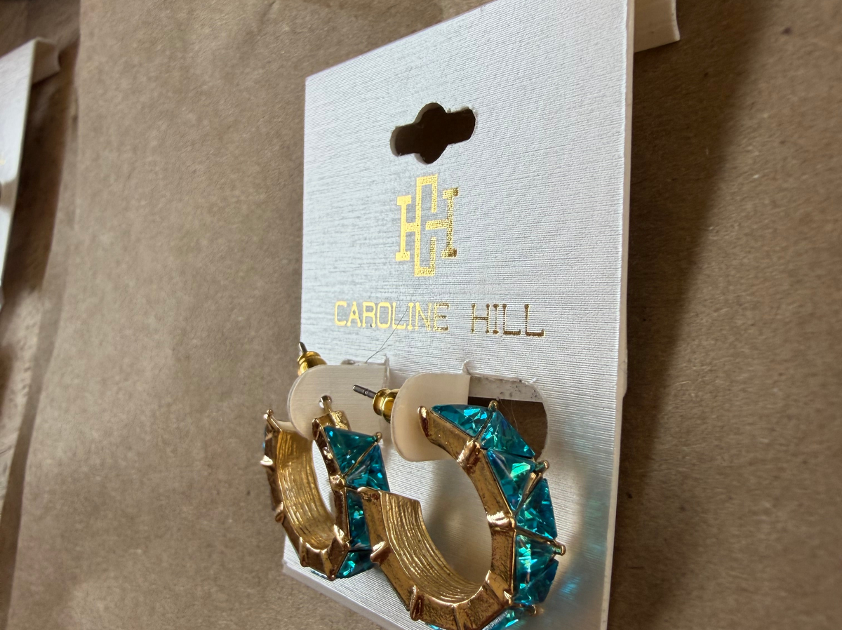Blue Stone Earrings