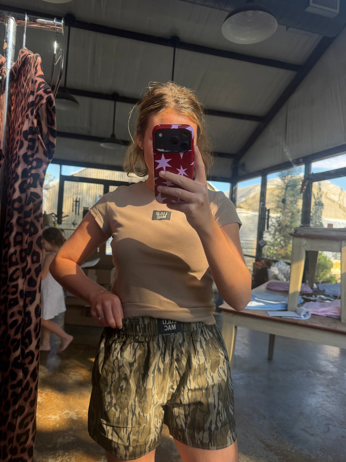 Lulu Mac X Mossy Oak Boxer Short