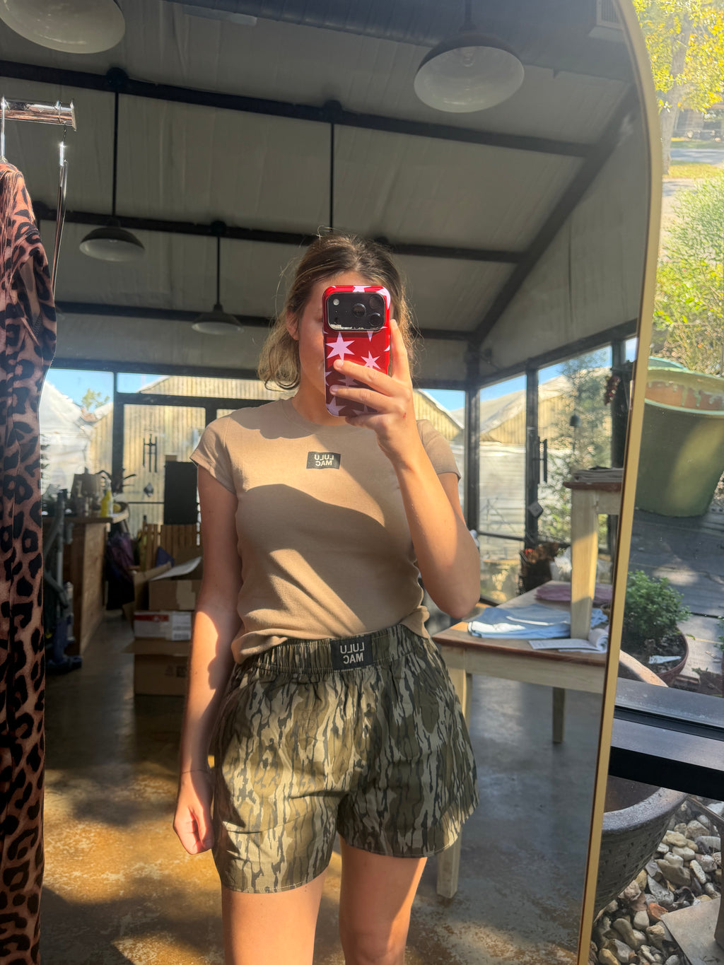 Lulu Mac X Mossy Oak Boxer Short