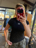 Black Baby Doll Top