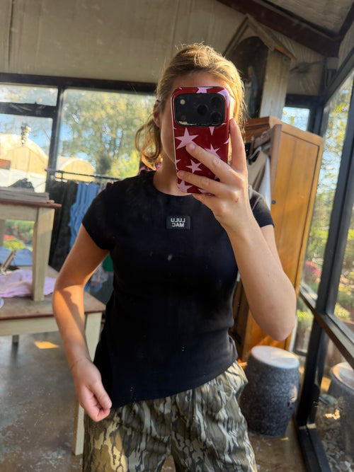Black Baby Doll Top